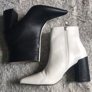 Nasty Gal Two Tone boots womens US size 8 UK 6